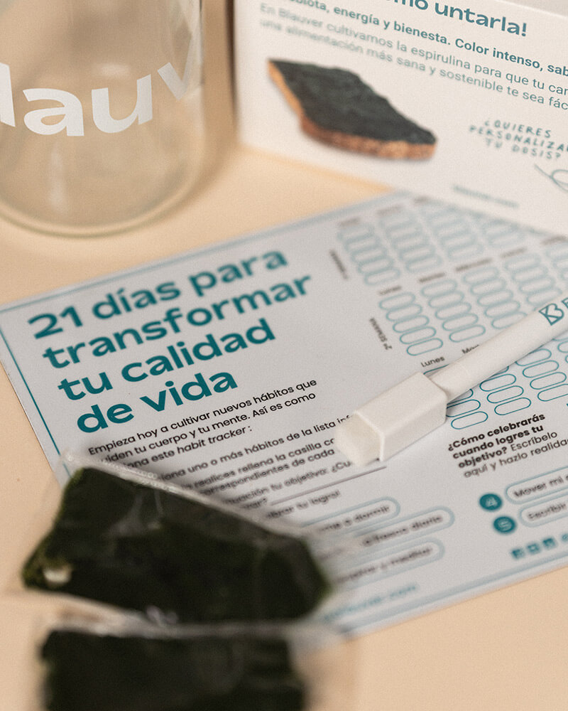 espirulina fresca suscripción 60 dosis blauver