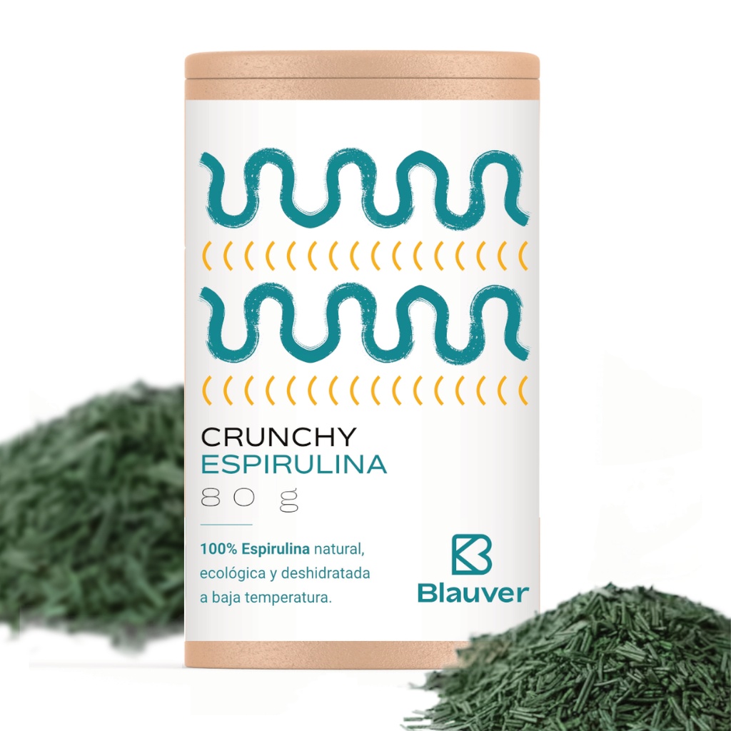 Crunchy espirulina ECO 80 g