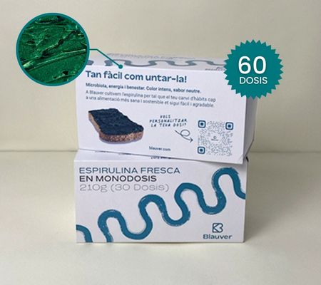 [SFresc60] Suscripción Espirulina fresca ECO