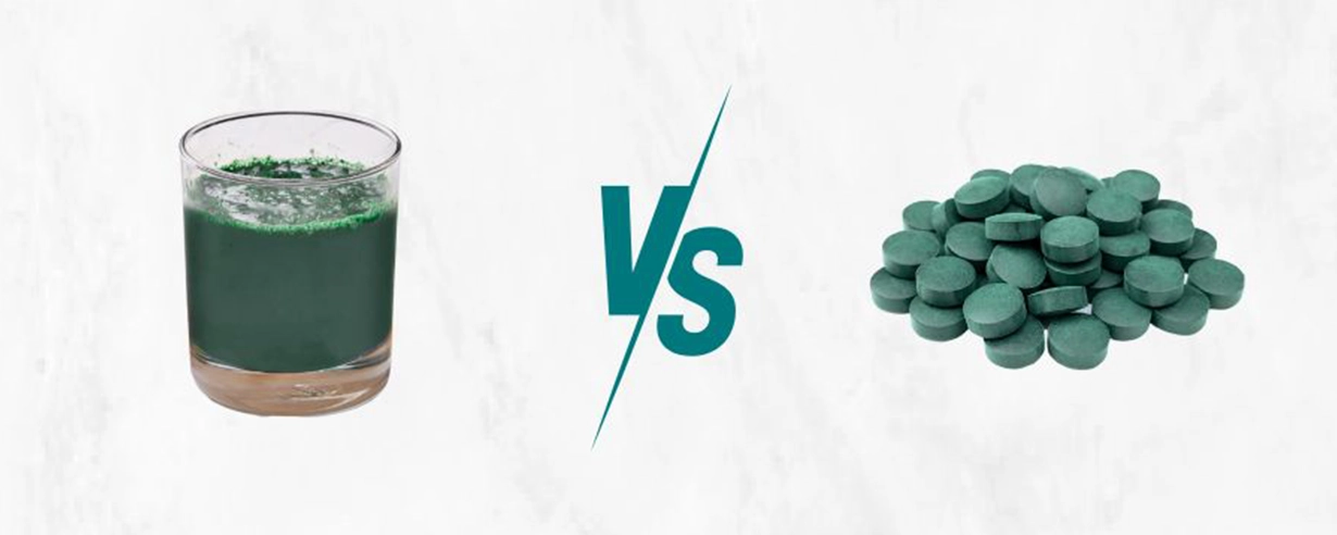espirulina fresca vs espirulina industrial