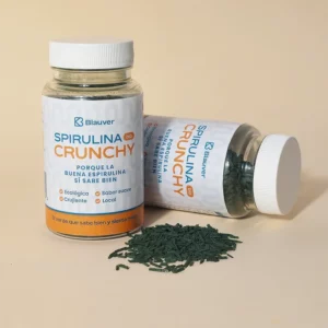 Crunchy espirulina seca